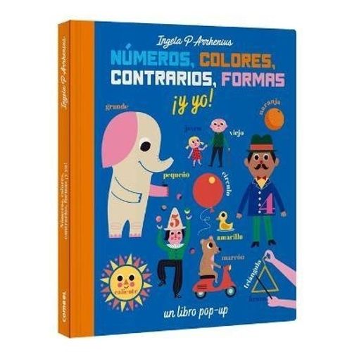 LIBRO NUMEROS COLORES CONTRARIO FORMAS Y YO !
