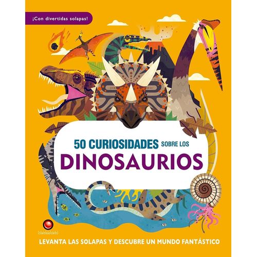 LIBRO 50 CURIOSIDADES SOBRE LOS DINOSAURIOS - PETTY