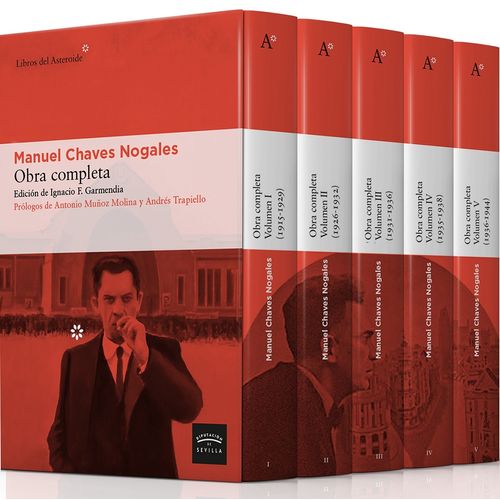 OBRA COMPLETA - MANUEL CHAVES NOGALES - 5 VOLUMENES
