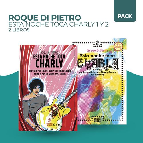 ESTA NOCHE TOCA CHARLY 1 Y 2 - 2 LIBROS - DI PIETRO