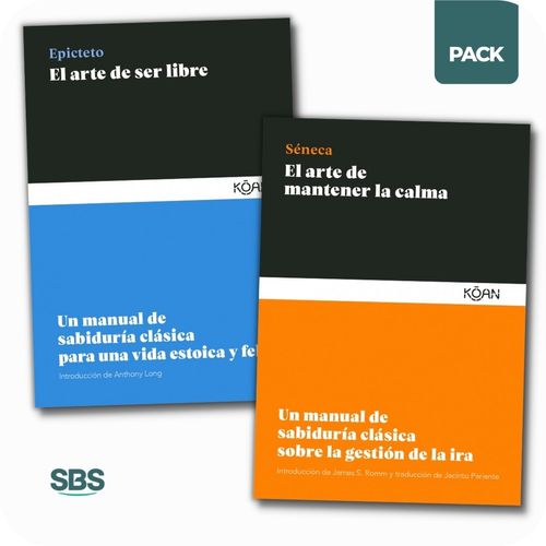 EL ARTE DE MANTENER LA CALMA + SER LIBRE - 2 LIBROS