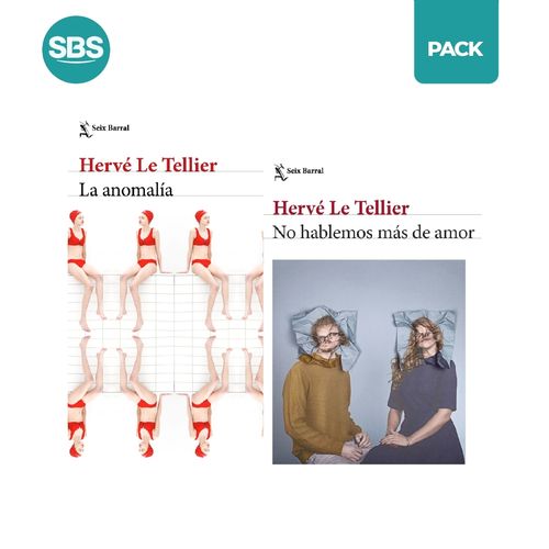 ANOMALIA + NO HABLEMOS MAS DE AMOR - LE TELLIER - 2 LIBROS