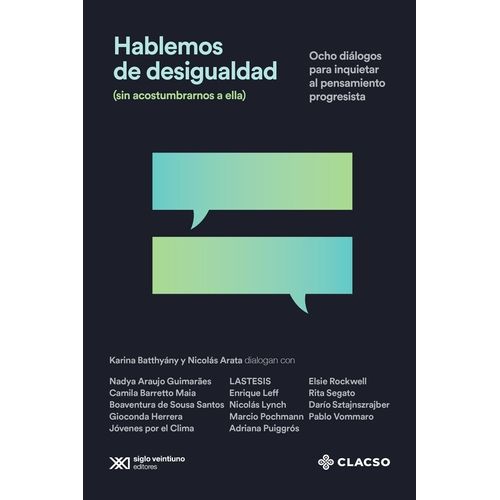 HABLEMOS DE DESIGUALDAD (SIN ACOSTUMBRARNOS A ELLA)