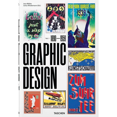 THE HISTORY OF GRAPHIC DESIGN - 1890-1959 - VOL. 1 - JENS MU
