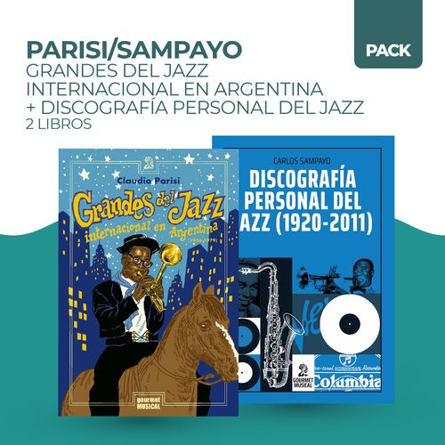 GRANDES DEL JAZZ INTERNACIONAL EN ARGENTINA + DISCOGRAFIA PE