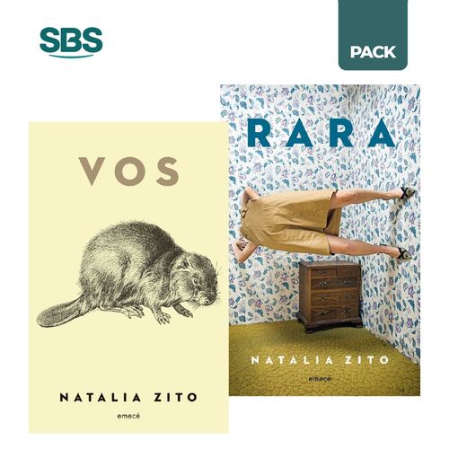 VOS + RARA - ZITO - 2 LIBROS