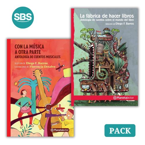 CON LA MUSICA A OTRA PARTE + FABRICA DE HACER LIBROS - 2 LIB