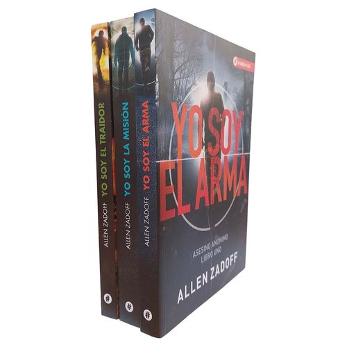 PACK ASESINO ANONIMO - 3 LIBROS - ALLEN ZADOFF