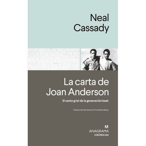 LA CARTA DE JOAN ANDERSON - NEAL CASSADY