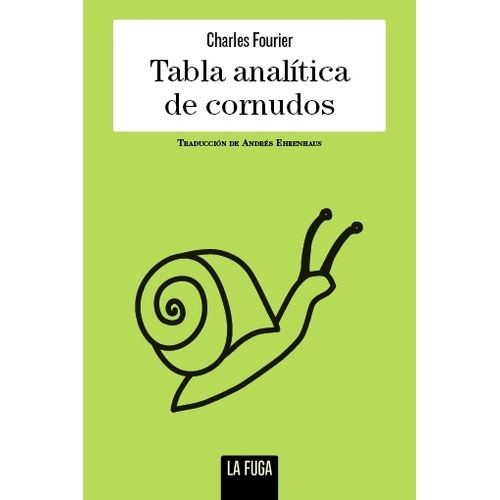 TABLA ANALITICA DE CORNUDOS - CHARLES FOURIER