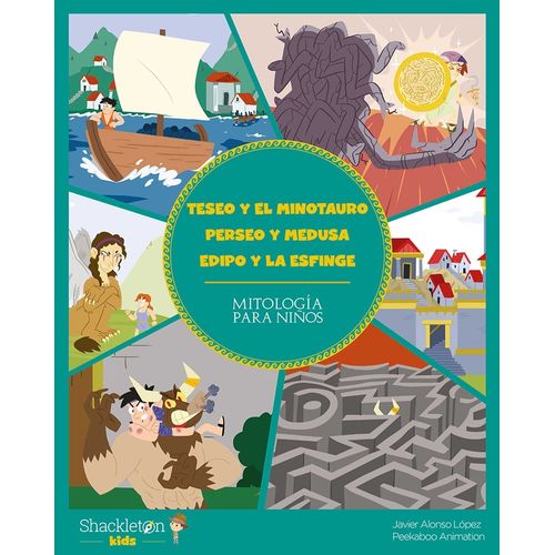 TESEO Y EL MINOTAURO. PERSEO Y MEDUSA -  EDIPO Y LA ESFINGE