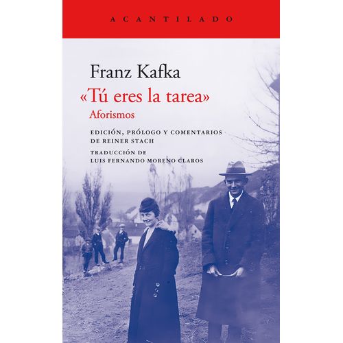 TU ERES LA TAREA - FRANZ KAFKA