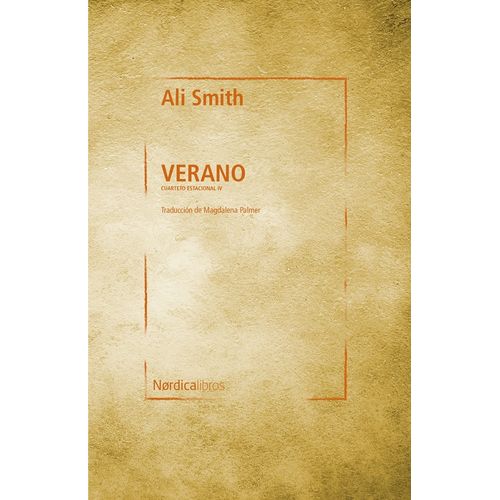 VERANO - ALI SMITH