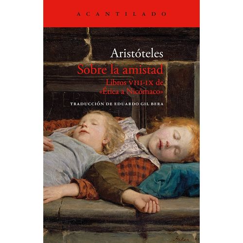 SOBRE LA AMISTAD - ARISTOTELES