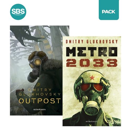 OUTPOST N° 01 + METRO 2033 - GLUKHOVSKY - 2 LIBROS