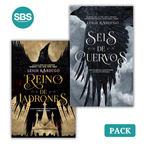 SEIS DE CUERVOS + REINO DE LADRONAS - LEIGH BARDUGO - 2 LIBR