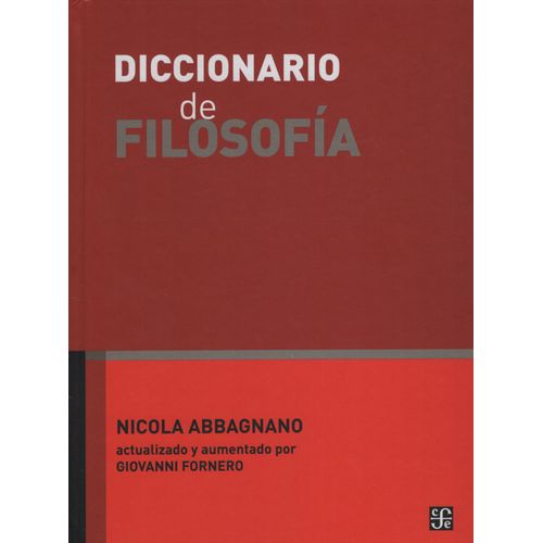 DICCIONARIO DE FILOSOFIA - NICOLA ABBAGNANO