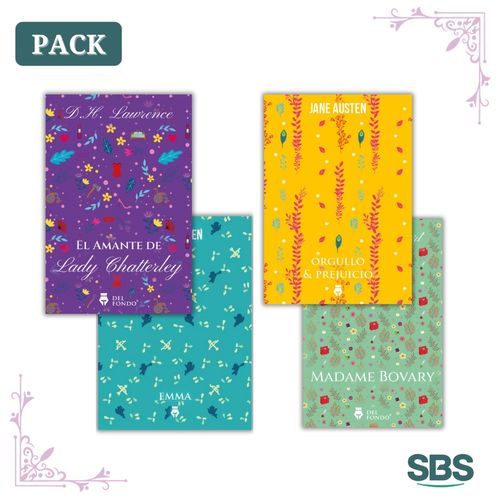PACK ROMANCE - MADAME BOVARY + EL AMANTE DE LADY CHATTERLEY