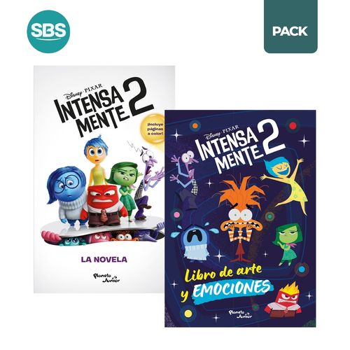INTENSAMENTE 2 LIBRO DE ARTE + LA NOVELA - 2 LIBROS