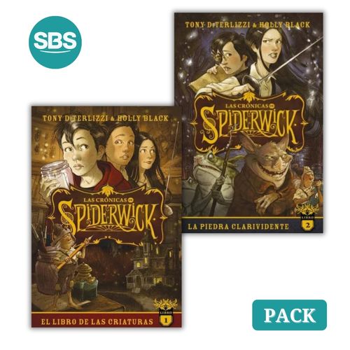 LAS CRONICAS DE SPIDERWICK - VOL. 1 AL 2 - 2 LIBROS