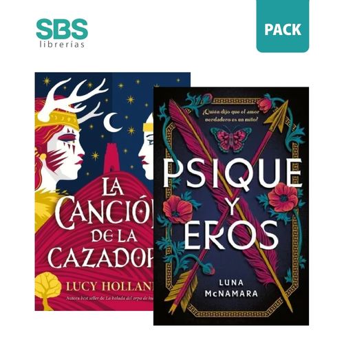 CANCION DE LA CAZADORA + PSIQUE Y EROS - 2 LIBROS
