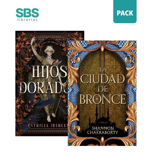 HIJOS DORADOS + CIUDAD DE BRONCE - 2 LIBROS