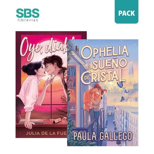 OYE, DIABLA + OPHELIA Y EL SUEÑO DE CRISTAL - 2 LIBROS