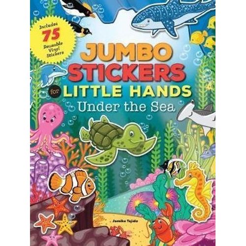 JUMBO STICKERS FOR LITTLE HANDS - UNDER THE SEA