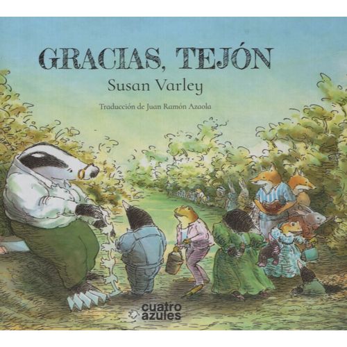 LIBRO GRACIAS, TEJON - SUSAN VARLEY