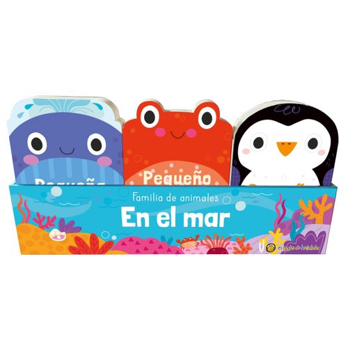 MAR: CANGREJO, PINGUINO Y BALLENA - FAMILIA DE ANIMALES
