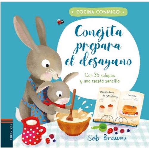 CONEJITA PREPARA EL DESAYUNO - COCINA CONMIGO