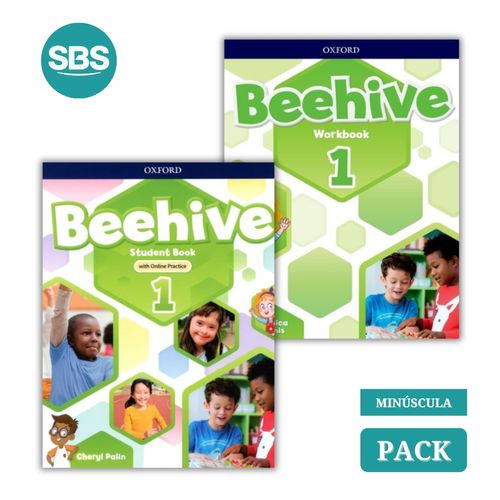 BEEHIVE 1 - MINUSCULA - STUDENT'S BOOK + WORKBOOK - 2 LIBROS