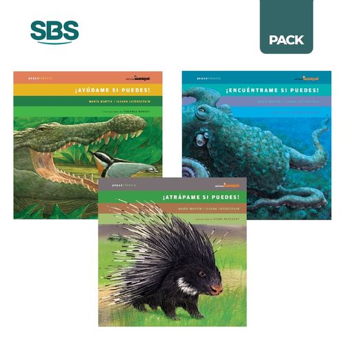ATRAPAME  + ENCUENTRAME + AYUDAME SI PUEDES - 3 LIBROS