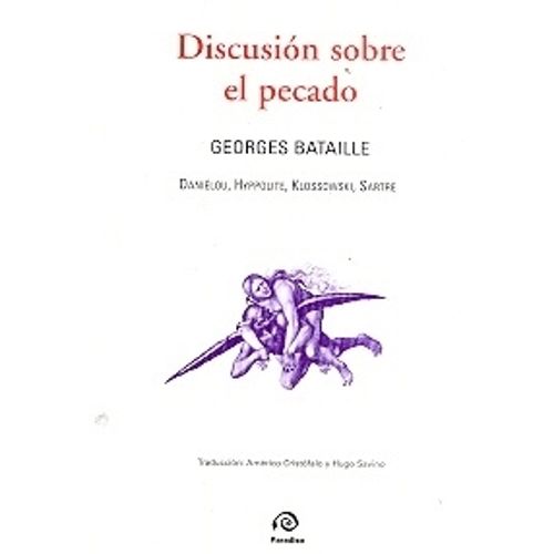 DISCUSION SOBRE EL PECADO - GEORGE BATAILLE