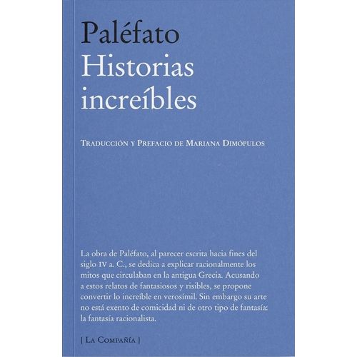 HISTORIAS INCREIBLES - PALEFATO