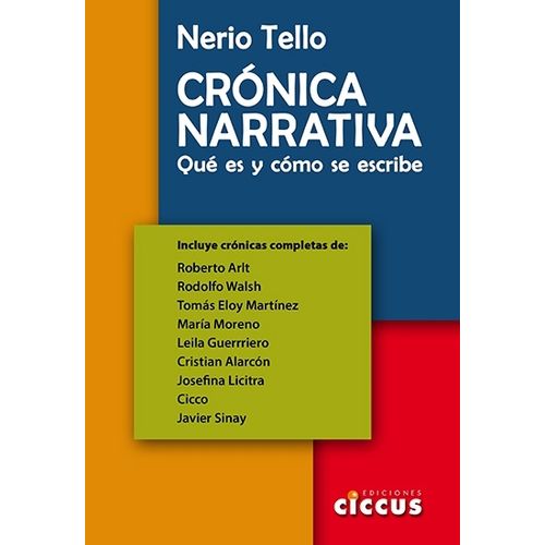 CRONICA NARRATIVA - NERIO TELLO