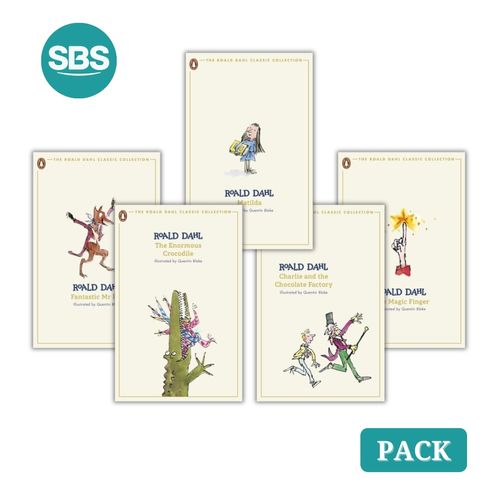 PACK ROALD DAHL - CLASSIC COLLECTION - EN INGLES - 5 LIBROS