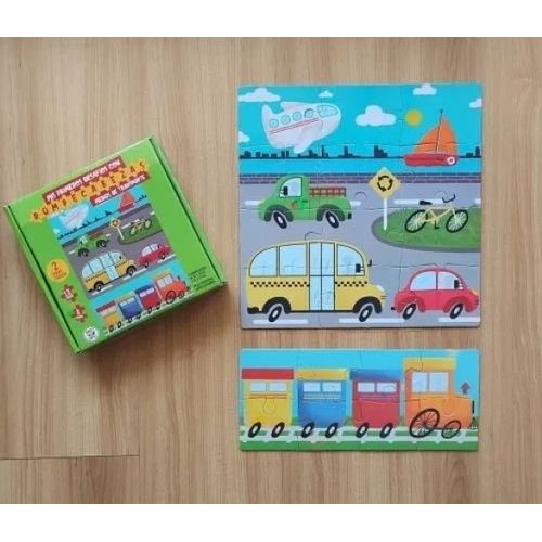 MEDIOS DE TRANSPORTE- MIS PRIMEROS DESAFIOS CON ROMPECABEZAS