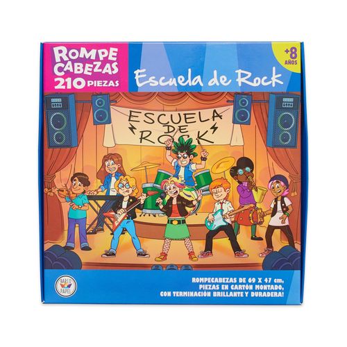 ESCUELA DE ROCK ROMPECABEZAS - (210 PIEZAS)