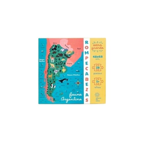 FAUNA ARGENTINA - ROMPECABEZAS 28 PIEZAS FAUNA ARGENTINA - ROMPECABEZAS 28 PIEZAS