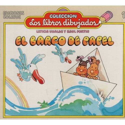 LIBRO EL BARCO DE PAPEL - LOS LIBROS DIBUJADOS