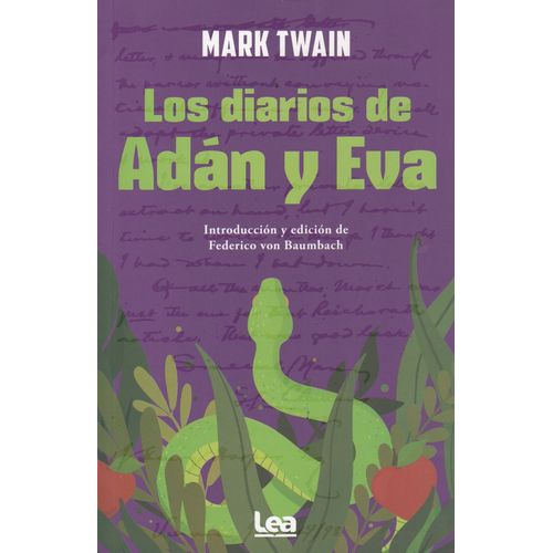 LOS DIARIOS DE ADAN Y EVA - FILO Y CONTRAFILO