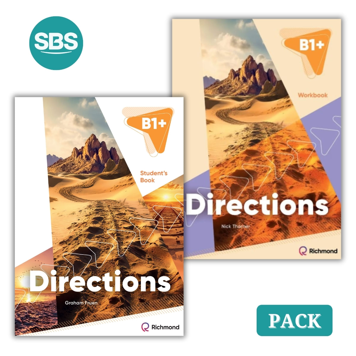 DIRECTIONS B1+ - STUDENT'S BOOK + WORKBOOK - 2 LIBROS