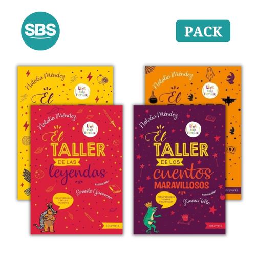PACK LEER PARA ESCRIBIR - TALLER - 4 LIBROS