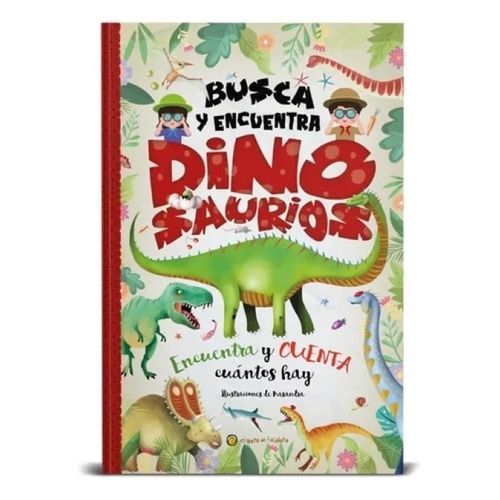 BUSCA Y ENCUENTRA DINOSAURIOS - ENCUENTRA Y CUENTA CUANTOS H