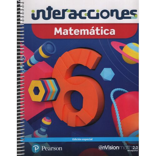 MATEMATICA 6 - INTERACCIONES - K12