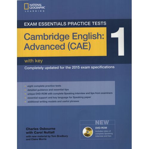 CAMBRIDGE ENGLISH ADVANCED 1 - EXAM ESSENTIALS PRACTICE TEST