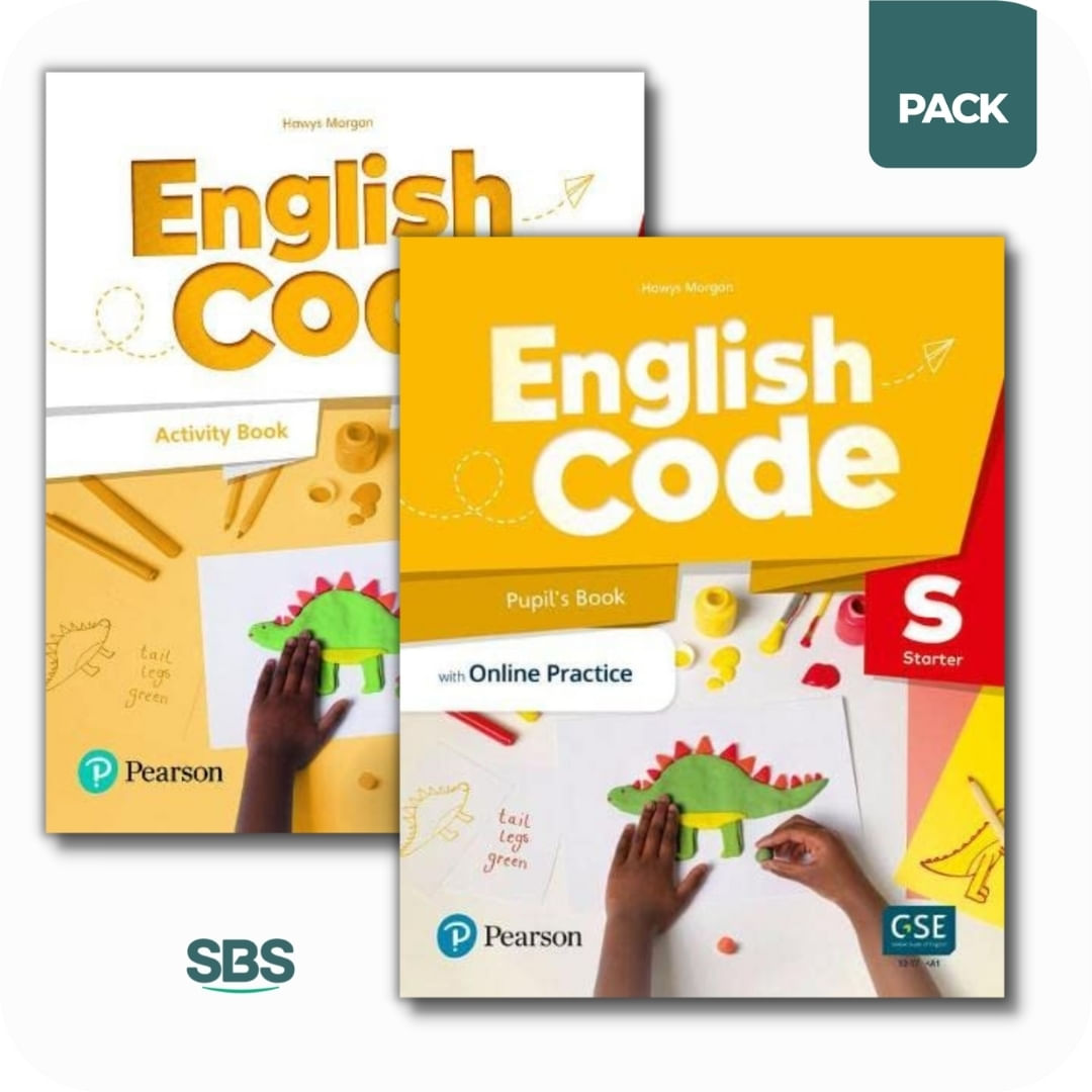 ENGLISH CODE STARTER - STUDENT'S BOOK + WORKBOOK PACK - 2 LI