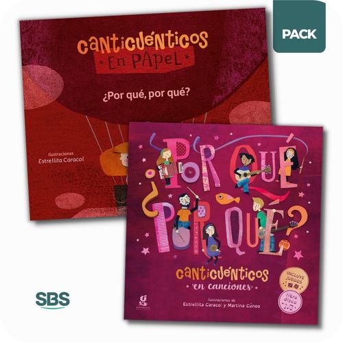 POR QUE, POR QUE? 1 Y 2 - 2 LIBROS - CANTICUENTICOS