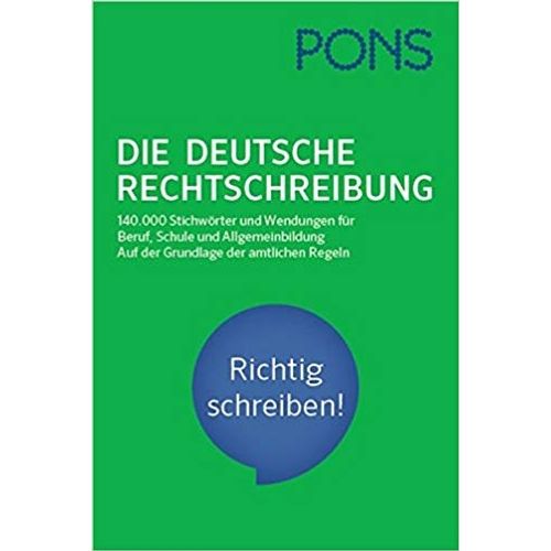 PONS DIE DEUTSCHE RECHTSCHREIBUNG PONS DIE DEUTSCHE RECHTSCHREIBUNG